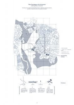 a blueprint map shows the location of several buildings