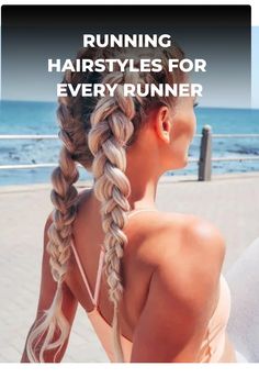 Looking for the perfect hairstyle to keep you comfortable and stylish during your runs or workouts? Check out these running hairstyles for short, long, medium, and curly hair. Whether you prefer easy styles with no braids or ones with bangs, we've got you covered! These triathlon hairstyles are not only practical but also cute enough to wear all day. Say goodbye to unruly hair getting in your way while exercising – try these workout hairstyles now! Triathlon Hairstyles, Running Hairstyles, Double Dutch Braid, Short Hair Hacks, Perfect Hairstyle, Workout Hairstyles, Unruly Hair, Small Braids, Medium Long Hair