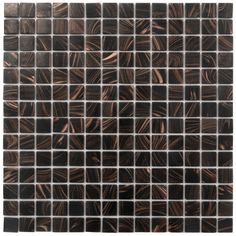 Who says brown can't be glam? This glass mosaic tile is the representation of a lovely contemporary design, offering a warm brown tone that looks absolutely fresh and inspiring. When it comes to decorating your home brown tones, this polished mosaic tile makes even the darkest hues pop, making the overall design feel modern and exciting. An earthy brown backsplash for your kitchen or bathroom can help create a unified look with wooden cabinets, or tie the light tones of a minimalist design all t Exciting Aesthetic, Glass Tile Shower, Glass Flooring, Earthy Chic, Tiles For Wall, Glass Tile Backsplash, Flooring Tiles, Brown Tone, Glass Floor