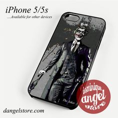 an iphone case with the joker on it