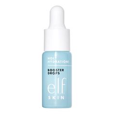 This lightweight booster supercharges your routine for instant hydration to help create plump looking skin. These concentrated booster drops can be used alone or added into any foundation, liquid, or cream. Infused with Vitamin E. e.l.f. Cosmetics Mini Booster Drops. e.l.f. Cosmetics Mini Booster Drops. All e.l.f. products are Vegan and Cruelty Free Skin Care Items, Clean Beauty, Dish Soap Bottle, Vitamin E, Cruelty Free, Hand Soap Bottle, Elf, Foundation, Skin Care