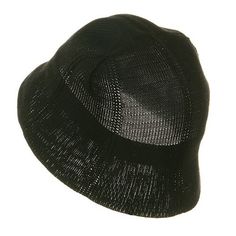 BabyMesh Bucket HatsMade from 65 % Polyester and 35 % Cotton.One size fits most(upto XL).8" deep crown features a stretchable sweatband inside. If a hip urban look is what you are going for this summer, then don't leave home without our babyMesh Bucket Hat. Made from a blend of polyester and cotton, this tightly woven knit cap is sure to satisfy your summer itch for a new fashion statement. Featuring an 8" deep crown with a stretchable inner sweat band, this hat has literally got you covered when the days ahead become extra warm. For added textured the crown also features three sets of thinly woven lines, one set creating a half eclipse over either ear, and the final set running up and down the center of the cap. What an awesome look! With its lightweight construction and flexible nature, Solid Color Summer Beanie Hat, Black Lightweight Bucket Hat With Short Brim, Black Brimmed Breathable Hat, Casual Fitted Brimmed Bonnet, Casual Brimmed Fitted Bonnet, Adjustable Nylon Bucket Hat With Short Brim, Black Lightweight Visor Sun Hat, Lightweight Cap For Streetwear, Black Casual Bonnet With Adjustable Fit