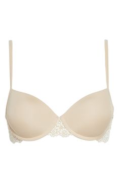 A push-up bra specifically designed for petite sizes features removable padding that offers customizable cleavage enhancement with a pretty, natural look. Style Name:Wacoal 'Embrace Lace' Push-Up Bra. Style Number: 345424. Beauty Outfits, Natural Look, Petite Size, Push Up Bra, Polyester Spandex, Push Up, Shoe Accessories, Nordstrom, Lingerie