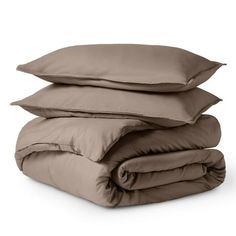 Bare Home Luxury Duvet Cover and Sham Set - Premium 1800 Collection - Ultra-Soft - King/Cal King, Taupe, 3-Pieces Premium microfiber duvet cover made from ultra-soft double brushed microfiber yarns are wrinkle resistant, breathable, stain resistant, and hypoallergenic. Sleep better with the ultimate combination of high quality craftmanship and premium fabrics. Our 1800 collection is lightweight and breathable to keep you cool all year round and deliver exceptional durability and strength. Simply Flannel Duvet Cover, Bedding Cover, Best Duvet Covers, Luxury Duvet Covers, Home Bedding, King Pillows, Bedding Duvet, Duvet Cover Pattern, Duvet Bedding