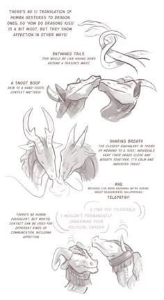 an image of how to draw dragon heads