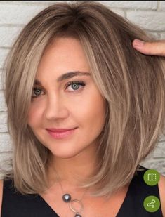 Hair Cuts2023 Trends, Long Side Layers, Mid Length Hair For Women In Their 40's, Medium Hair Style For Fine Hair And Round Face, Shoulder Length Bob With Face Framing Layers, Mid Length Hair Styles For Thick Hair, Layered Inverted Bob Hairstyles Medium, Low Maintenance Hairstyles For Fine Hair, Rounded Layered Bob