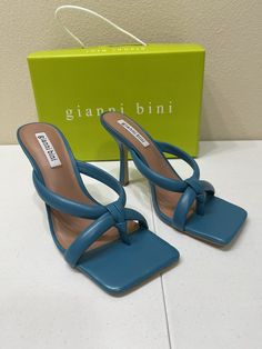 Gianni Bini Women’s Teal Mid Heel Open Square Toe Sandals Shoes s 10. We are in smoke free, pet free and clean environment. We are professional eBay seller. Sizes vary between brands, please refer to pictures with measurements. Colors can look different in person due to various screen resolution. Square Toe Sandals, Paris Blues, Clean Environment, Gianni Bini, Toe Sandals, Mid Heel, Ebay Seller, Shoes Women Heels, Shoes Sandals