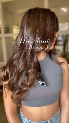 Aditi Dongre on Instagram: "Hazelnut Brown ✨ Muse: @snehaa007 Technique:#babylightsandbalayage Tone: #hazelnut #mochabrown #mocha #warmtones #balayaged #balayageandpainted #trendinghair #trendinghaircolor #instahair #instahaircolour #haircolourtrends #hairreels #feelitreelit #trendingreel #bestofbalayage #haircolorideas #haircolourist #hairtrend #hairfashion #explorepage #explorehair #reelsindia #haircolouring #indianhair #brownhaircolor #hazelnuthair #mastersofbalayage #goldtones" Highlights For Brown Skin, Hazelnut Hair, Hair Color For Brown Skin, Rambut Brunette, Hair Color Caramel, Dark Brunette, Hairstyles For Layered Hair