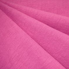 the pink fabric is very soft and has been made from linens that have been dyed with