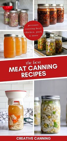 the best meat canning recipes by creative canning