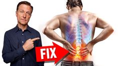 Low back pain causes and remedies: 1. Excessive sitting • The quadriceps stretch • Spend at least 1-hour walking 4. A disc problem • Lay on your back and press on the front part of your abdomen opposing the pain in your lower back 5. Kidney stones • Drink at least 2.5 liters of fluid a day 6. Enlarged prostate • Cut out dairy 7. Problems with the uterus • Take calcium lactate (during menstruation) 8. Pain in the SI joint • Consume sea kelp Eric Berg, Back Pain Remedies, Lower Back Pain, Hip Pain, Improve Posture, Low Back Pain, Back Pain Relief