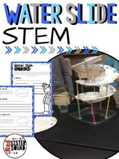 Water Slide STEM by Red Sister Squad | Teachers Pay Teachers Water Slide Stem Challenge, Stem Camp, Sister Squad