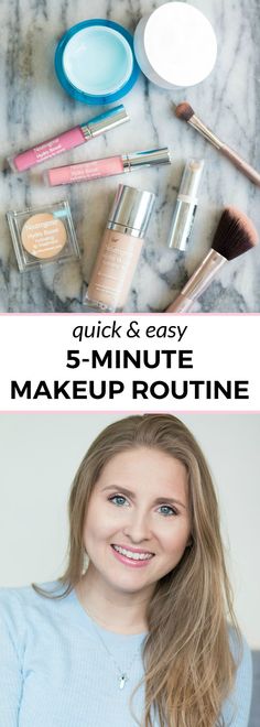 5-Minute Makeup Routine | Easy everyday drugstore makeup tutorial featuring affordable makeup - Neutrogena Hydro Boost water gel moisturizer, Hydrating Tint foundation, Hydro Boost moisturizing concealer, Hydrating Lip Treatment lip balm, Hydrating Lip Sh Neutrogena Hydro Boost Water Gel, Hydro Boost Water Gel, Makeup Drugstore, Water Gel Moisturizer, Summer Beauty Tips, Moisturizing Concealer, Drugstore Makeup Tutorial, 5 Minute Makeup