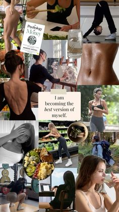 Wellness Rituals, Wellness Aesthetic, Fitness Vision Board, Sport Model, Vision Board Wallpaper, Life Vision Board, Healthy Lifestyle Motivation, Fitness Inspiration Body