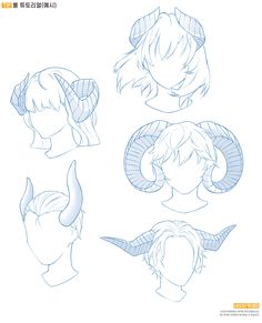 the head and shoulders of an anime character, with different hair styles on each side