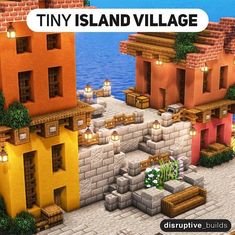 the tiny island village is shown in this video game