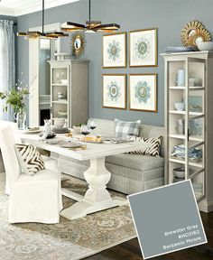 an image of a website page for furniture and home decor items on the webpage