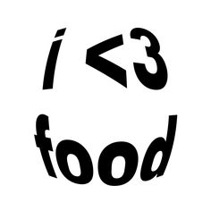 the words i3 food are written in black on a white background with an arrow