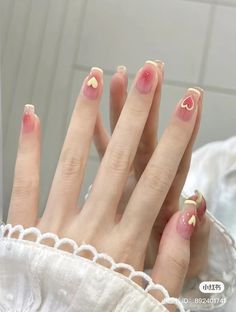 Minimal Nails Art, Elegant Nail Art, Cute Simple Nails, Minimal Nails, Work Nails, Blush Nails, Pretty Gel Nails, Cute Gel Nails, Soft Nails