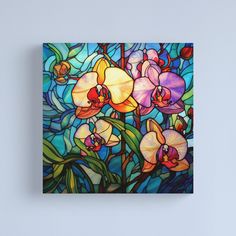 Vibrant colors printed on artist grade canvas. Hand stretched for your order. Multiple sizes are available. Arrives ready to hang. Additional sizes are available. Elevate your style with this stunning design of orchids. The intricate details and vibrant colors of this artwork make it a standout on any product. Did you know that orchids are not only known for their breathtaking beauty but also for their incredible diversity? With over 25,000 different species, orchids come in a wide range of shap Orchid Wall, Orchid Wall Art, Orchid Art, Different Species, Breathtaking Beauty, Intricate Details, Flower Art, Colorful Prints, Painting Ideas