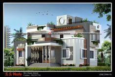 this is an image of a modern style house