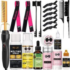 Difficulty: Easy  hair products, styling tools, best wig glue, black women hair products for lace, best waterproof, wig remover, hair spray, glue, best hot comb, all for cheap  supplies  • best wig glue  • best wig hair spray  • best hot combs  • best wax stick  • best bleach for knots Hair Perms, Lace Wig Glue, Hot Comb, Gel Hair, Mint Essential Oil, Professional Hair Straightener, Hair Straightener And Curler, Extreme Hair, Hair Brush Straightener