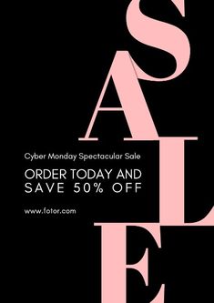 Neon Poster, Black Friday Design, Fashion Poster Design, Jazz Poster, Email Design Inspiration, Email Marketing Design, Thanksgiving Design, Design Maker, Pink Sale