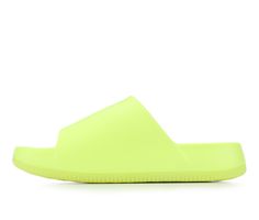 Engineered with lightweight materials, these slides provide a comfortable and easy slip-on experience. Whether you're recovering from an intense workout, or taking it easy by the pool, embrace your feet in calm, cool comfort. Easy slip-on entry, Lightly padded footbed, Textured outsole provides traction, Open toe | Men's Nike Calm Slide Sport Slides Sandals in Volt Size 11 Nike Non-slip Slides, Slip-resistant Slide Sandals For Spring, Spring Slip-resistant Synthetic Slides, Comfortable Green Slides With Textured Footbed, Slip-resistant Sandals For Spring Vacation, Green Comfortable Slip-resistant Sandals, Comfortable Green Slip-resistant Sandals, Slip-resistant Green Sandals For Beach, Green Slides With Textured Footbed