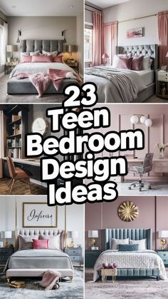 #girlsroom #bedroomideas #dormdecor #bohobedroom #bohochic #homedecortips Ten Bedroom Ideas, Junior Bedroom Ideas, Room Layout Aesthetic, Bedroom Themes For Teens, Tomboy Bedroom Aesthetic, Pink Bedframe Room Ideas, Teen Room Color Schemes, Trendy Bedroom Ideas 2024, 2024 Bedroom Ideas