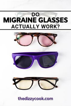 Learn all about migraine glasses and the effectiveness, as well as how each brand is unique in lenses, prescription, and frames. I will discuss my personal experience and which migraine glasses are best and what the difference is between Axon Optics vs. Theraspecs, and comparing both of them to Migraine Shields, Zenni, Felix Gray and Avulux. Migraine Glasses, Migraine Triggers, Types Of Glasses, Women Health Care, Light Sensitivity