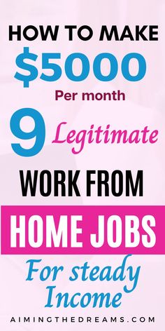 If you’re looking for work that brings steady income without leaving your house, these nine work-from-home jobs have been tested for their reliability. Perfect for those who want to build a remote career or simply add an extra stream of income, these jobs will allow you to thrive from your home office. Side Jobs From Home, Best Side Jobs, Earn Money At Home, Job Test, Get Money Online, Make 100 A Day, Gig Economy, Night Jobs, Jobs From Home