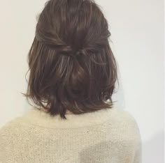 Peinados Fáciles Para Cabello Corto, Penteado Cabelo Curto, Short Hair Haircuts, Short Hair Styles Easy, Grunge Hair, Bad Hair, Aesthetic Hair, Hair Dos, Messy Bun