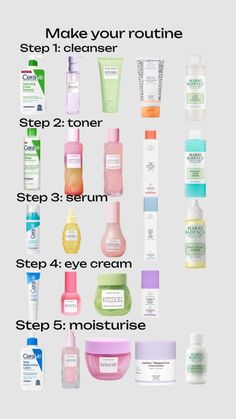 Makeup Skincare Routine, Pimples Under The Skin, Skincare Items, Amazing Showers, Gentle Skin Cleanser, Basic Skin Care Routine, Foaming Facial Cleanser, Skin Prep, Skin Pores