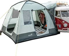 #awning #tent #campervan #vanlife #camping #shelter #outside Campervan Awnings, Auto Camping, Camping Shelters, 4 Person Tent, Car Tent, Tent Awning, Van Car, Family Tent, Dome Tent