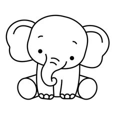 an elephant is sitting down with its trunk in the air and it's eyes closed