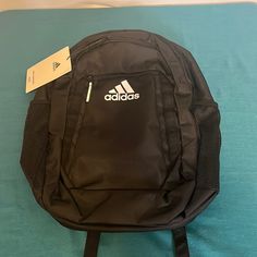 Adidas, Backpack, New With Tags, Never Used Or Worn Spacious, Multiple Pockets, Adorable, Great Quality And Condition Black Backpack With Removable Pouch For Outdoor Activities, Black Backpack With Removable Pouch For Outdoor, Adidas Casual Bags For Outdoor Activities, Casual Adidas Bags For Outdoor Activities, Adidas Travel Bags Rectangular Shape, Adidas Travel Bags Rectangular, Adidas Travel Bag With Rectangular Shape, Adidas Bags With Adjustable Strap For Outdoor Activities, Adidas Bag With Adjustable Strap For Outdoor Activities