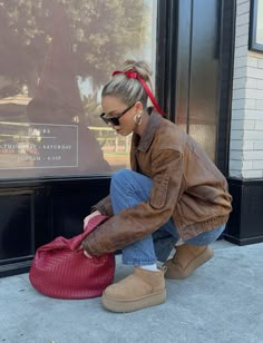 Weather Aesthetic, Outfit With Uggs, Latina Outfits, New York Outfits, Tomboy Chic, Uggs Outfit