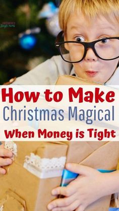 How To Make Christmas Magical, Christmas On A Budget For Kids, Diy Christmas Ideas For Gifts, Magical Christmas Ideas, Making Christmas Magical, Christmas Budget, Frugal Christmas, Christmas Eve Traditions, Christmas Gift Exchange