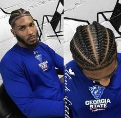 Front Taper Cornrows Men, Braids For Men With Taper, 4 Cornrows Braids Men, Cornrows For Men Short Hair, Cornrows Braids For Men, Braid Styles For Men With Fade, Braids For Men Cornrows, Hairstyles For Men Braids, Taper Men