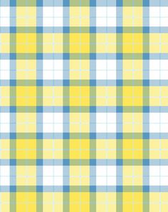 a yellow and blue plaid pattern that is very similar to the background in this image