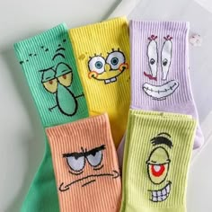 Anime Socks, Spongebob Cartoon, Cartoon Funny, Basketball Socks, Fashion Cartoon, Sock Game, Soft Sock