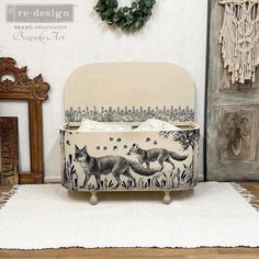 Redesign with Prima rub on transfers for furniture in Fox Meadows are easy to use decals for furniture. Simply rub them on to a clean surface. Total measurement is 24"x35", cut into 2 sheets. Walk among the wild, this beautiful design elevates any piece and creates a gorgeous scene in an instant. Instant beauty on virtually any surface you can imagine. Our decor transfers are easy to use rub on transfers that release onto a wide variety of surfaces allowing for a multitude of decor, furniture an Yellow Painted Furniture, Rub On Transfers For Furniture, Transfers For Furniture, French Chateau Style, Furniture Decals, Half Moon Console Table, Furniture Transfers, Flower Borders, Vintage Painted Furniture