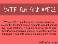 How to calm yourself down - WTF fun facts Calm Yourself, Colleges For Psychology, Facts Funny, Dig Deeper