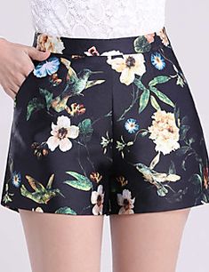 De las mujeres Pantalones Cortos-Casual / Simple Microelástico-Algodón Áo Blu, Outfits Men Summer, Outfits Aesthetic Summer, Aesthetic Summer Outfits, Summer Outfits Black Woman, Summer Outfits Aesthetic, Summer Outfits Black, Summer Outfits 2024, Clothes Casual