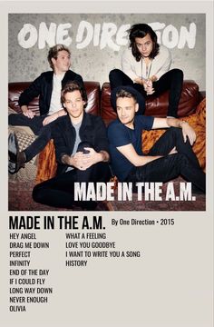 one direction made in the am magazine cover