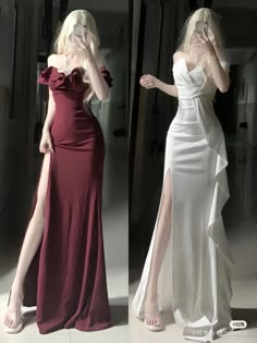 Socialite Aesthetic Classy, Cloning Aesthetic, Dresses For Events Classy, Prom Dress Inspiration Classy Elegant, Ball Dresses Aesthetic, Classy Prom Dresses Elegant Formal, Body Reference Drawing Woman Poses, Anime Prom Dress, Elegant Classy Outfits Aesthetic