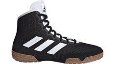 the adidas basketball shoe is shown in black and white