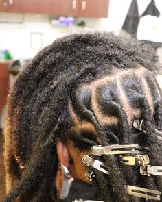 retwist on thick locs Coil Locs, Locs Maintenance, Loc Retwist, Loc Care, Loc Maintenance, Thick Locs, Shave Your Head