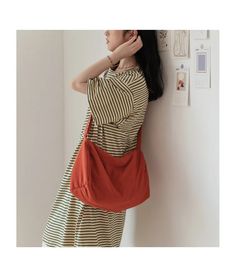 Weiyinxing Soft Cloth Women Shoulder Bag Large Capacity Collage Girls Book Tote Handbags Simple Design Female Travel Messenger Bags – weiyinxing Travel Messenger Bag, Retro Purse, Women Shoulder Bag, Wedding Bag, Elegant Red, Casual Tote, Vintage Elegant, Book Girl, Canvas Shoulder Bag