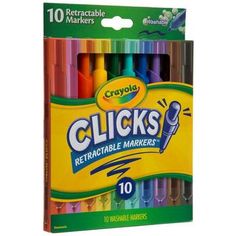 crayon markers are in the package